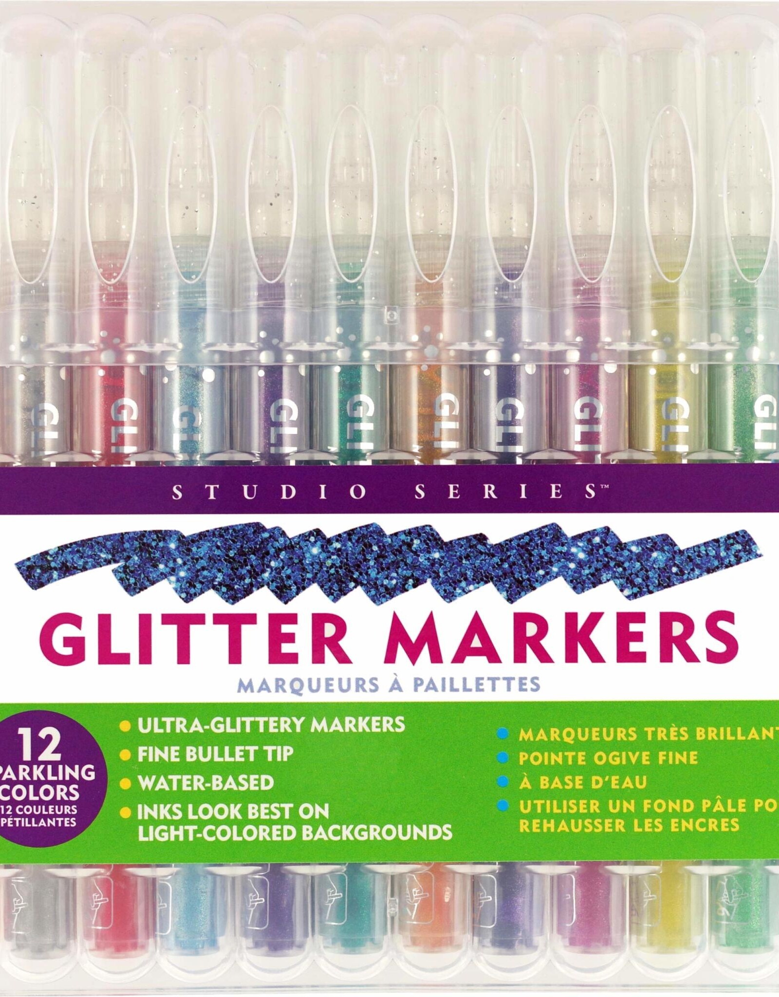 Peter Pauper Press GLITTER MARKERS