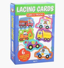 Peter Pauper Press LACING CARDS CARS & TRUCKS