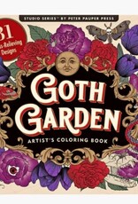 Peter Pauper Press COLOR BOOK GOTH GARDEN