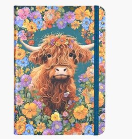 Peter Pauper Press SM JRNL HIGHLAND COW