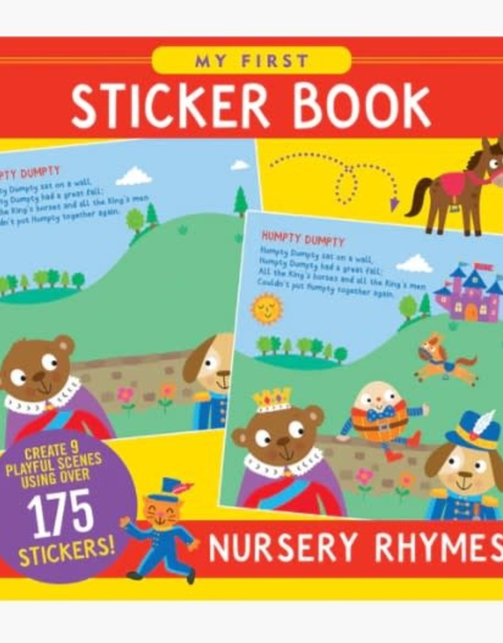 Peter Pauper Press MY FIRST STICKER BK NURSERY RHYMES