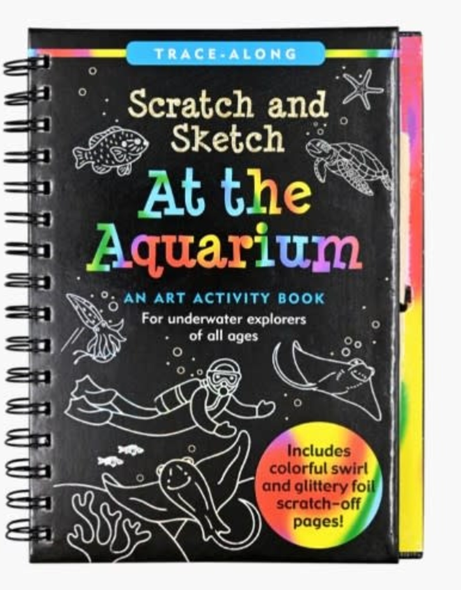 Peter Pauper Press SCRATCH & SKETCH AT THE AQUARIUM