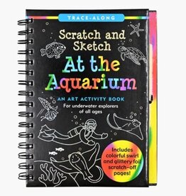Peter Pauper Press SCRATCH & SKETCH AT THE AQUARIUM