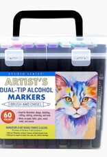 Peter Pauper Press Studio Series Artist's Dual-Tip Alcohol Markers