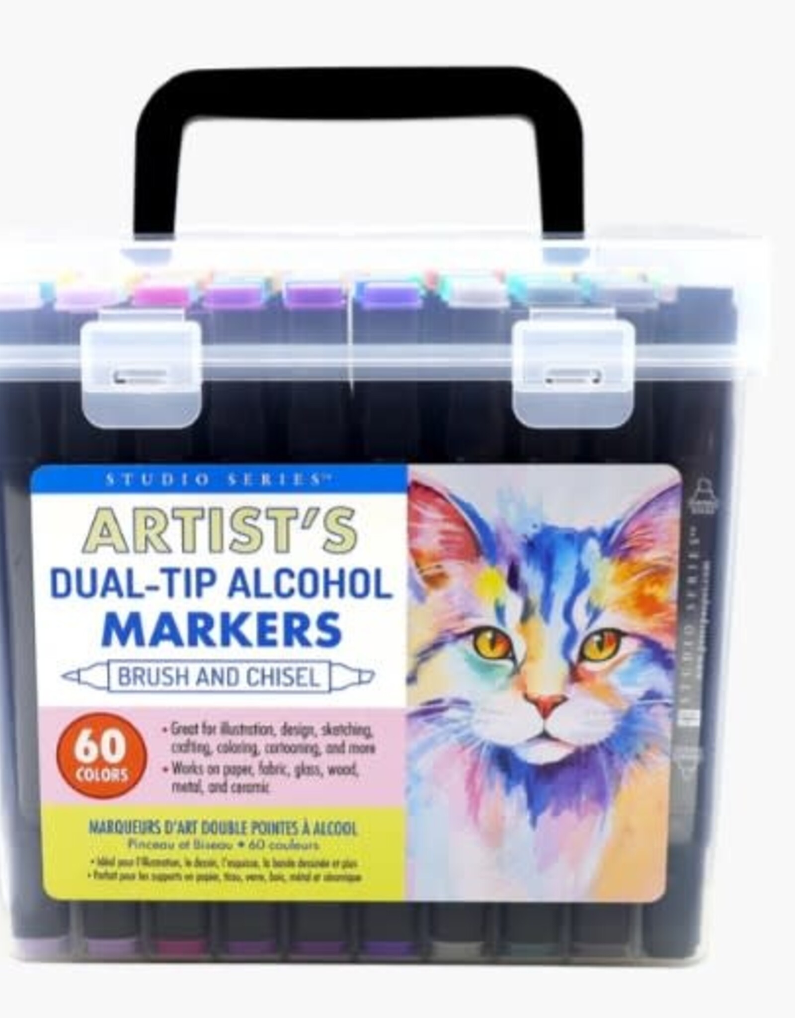 Peter Pauper Press Studio Series Artist's Dual-Tip Alcohol Markers