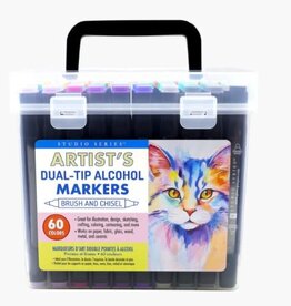Peter Pauper Press Studio Series Artist's Dual-Tip Alcohol Markers