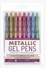 Peter Pauper Press METALLIC GEL PENS