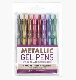 Peter Pauper Press METALLIC GEL PENS