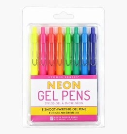 Peter Pauper Press NEON GEL PENS
