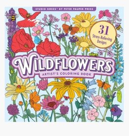 Peter Pauper Press COLOR BOOK WILDFLOWERS