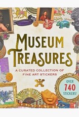 Peter Pauper Press STICKER BK MUSEUM TREASURES