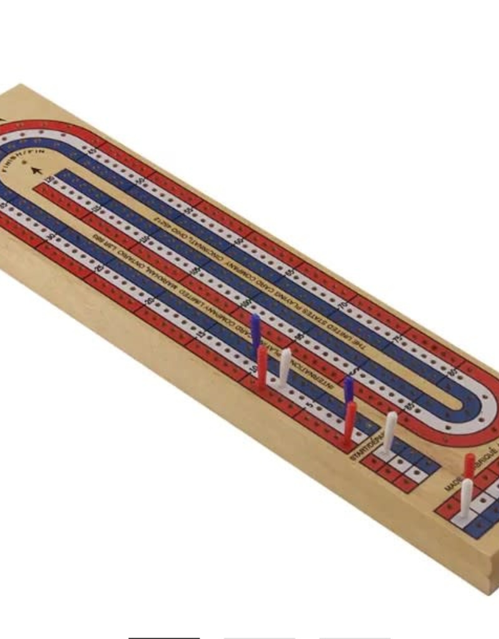 Wood Expressions 3-Track Cribbage Board