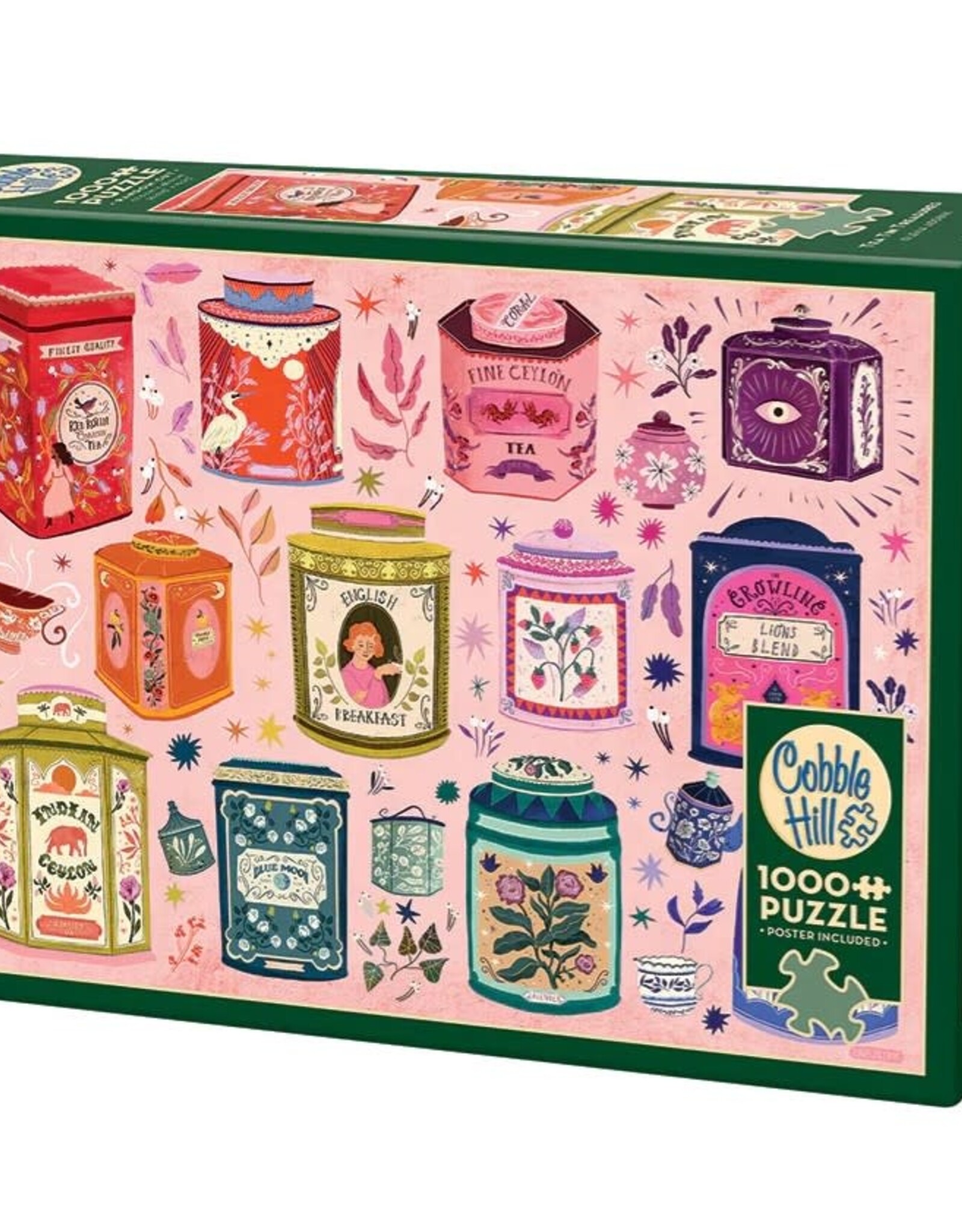 Cobble Hill Tea Tin Treasures 1000pc