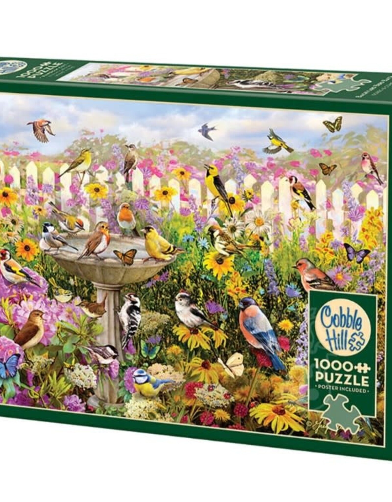 Cobble Hill Backyard Bird Bath 1000pc