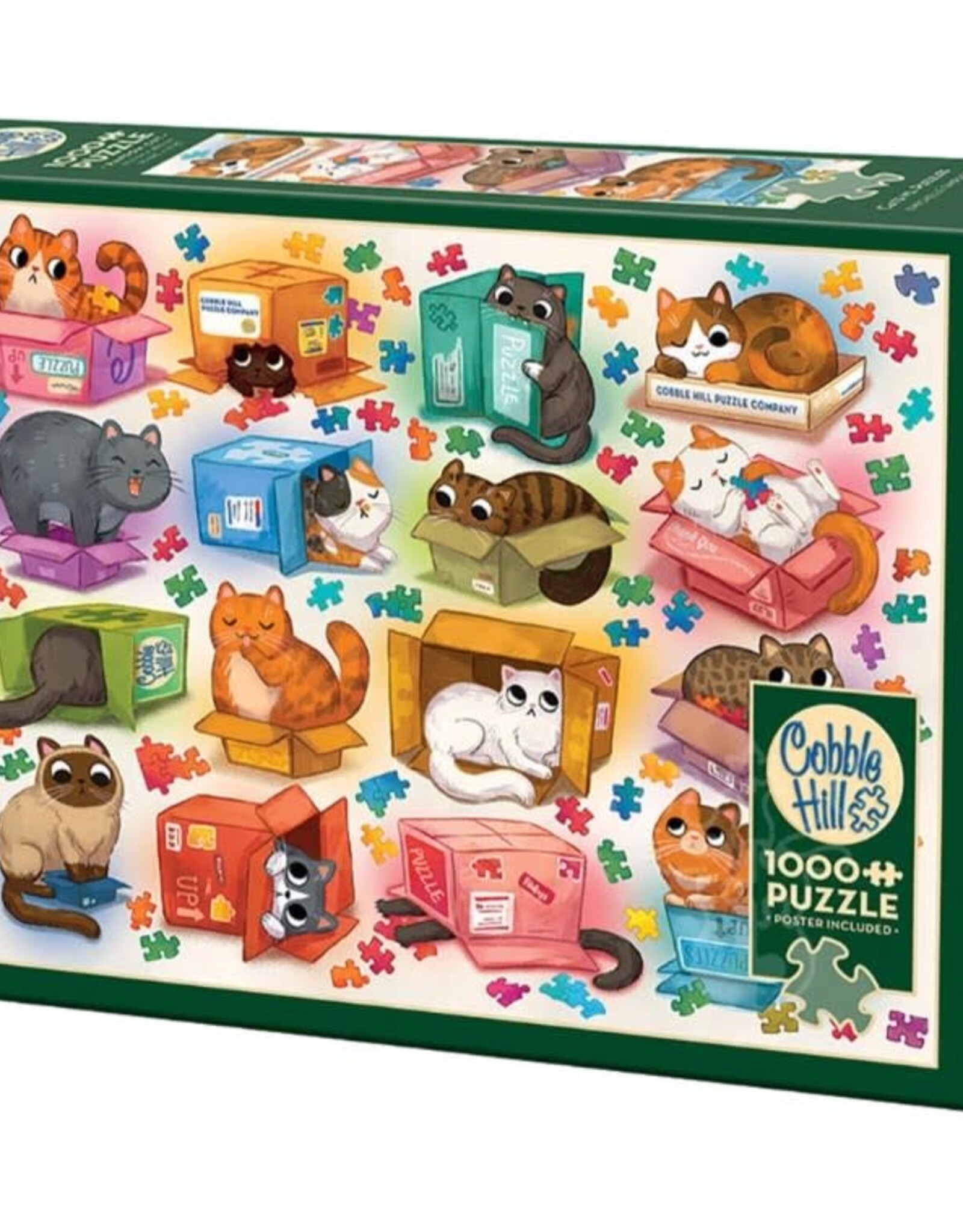 Cobble Hill Cats vs. Puzzles 1000pc
