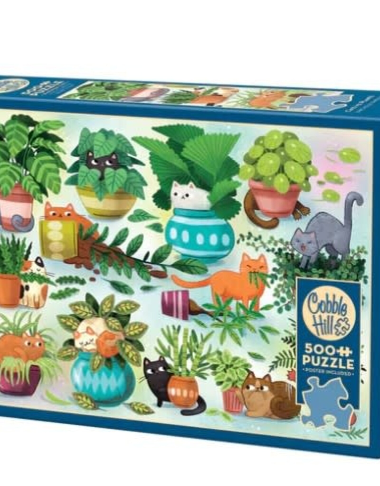 Cobble Hill Cats vs. Plants 500pc