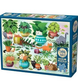 Cobble Hill Cats vs. Plants 500pc