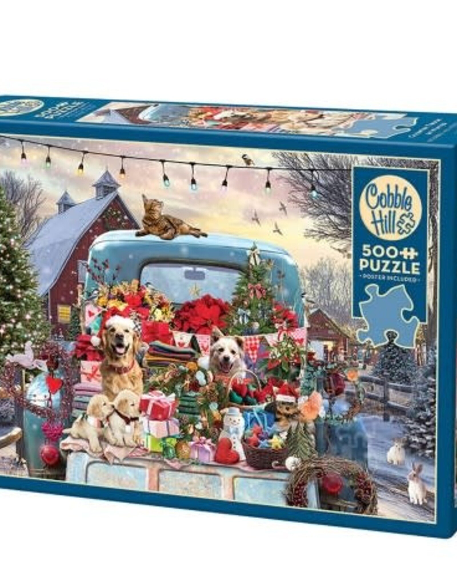 Cobble Hill Country Truck in Winter 500pc