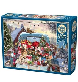 Cobble Hill Country Truck in Winter 500pc