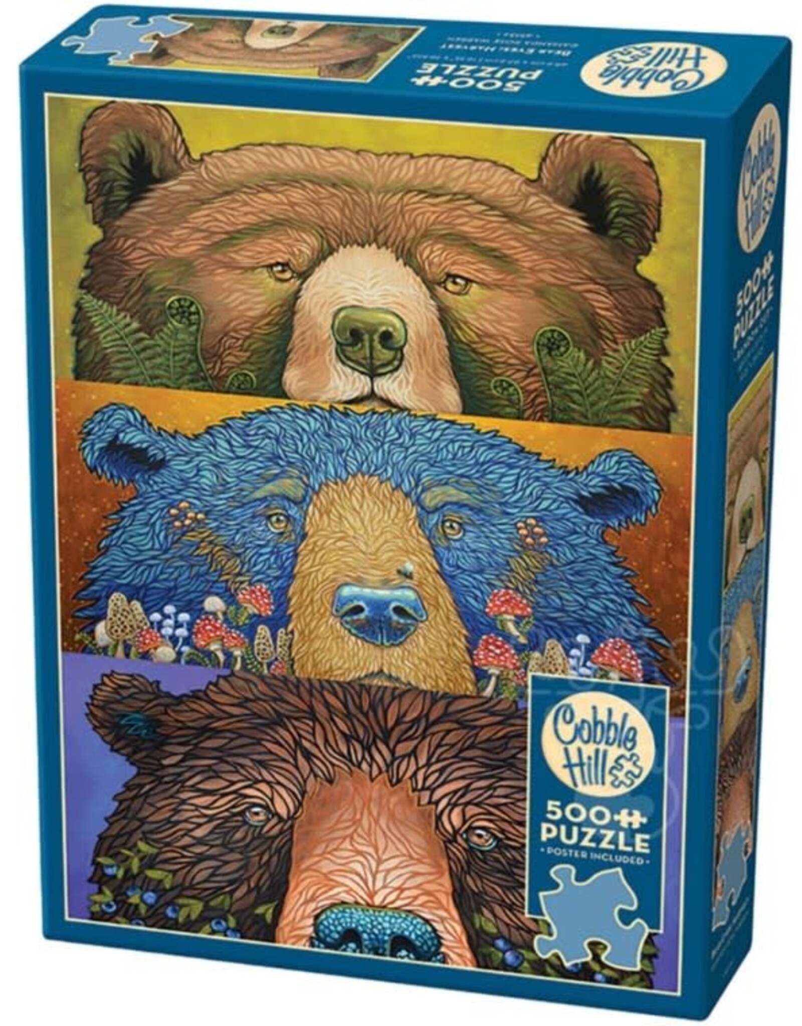 Cobble Hill Bear Eyes - Harvest 500pc