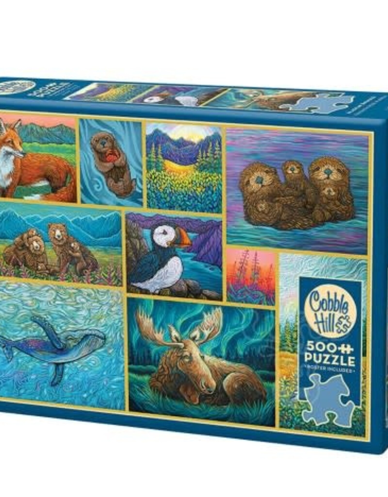 Cobble Hill Alaskan Animals 500pc