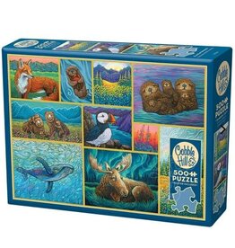 Cobble Hill Alaskan Animals 500pc