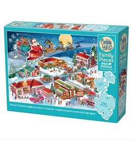 Cobble Hill Santa's Flyby (Family) 350pc