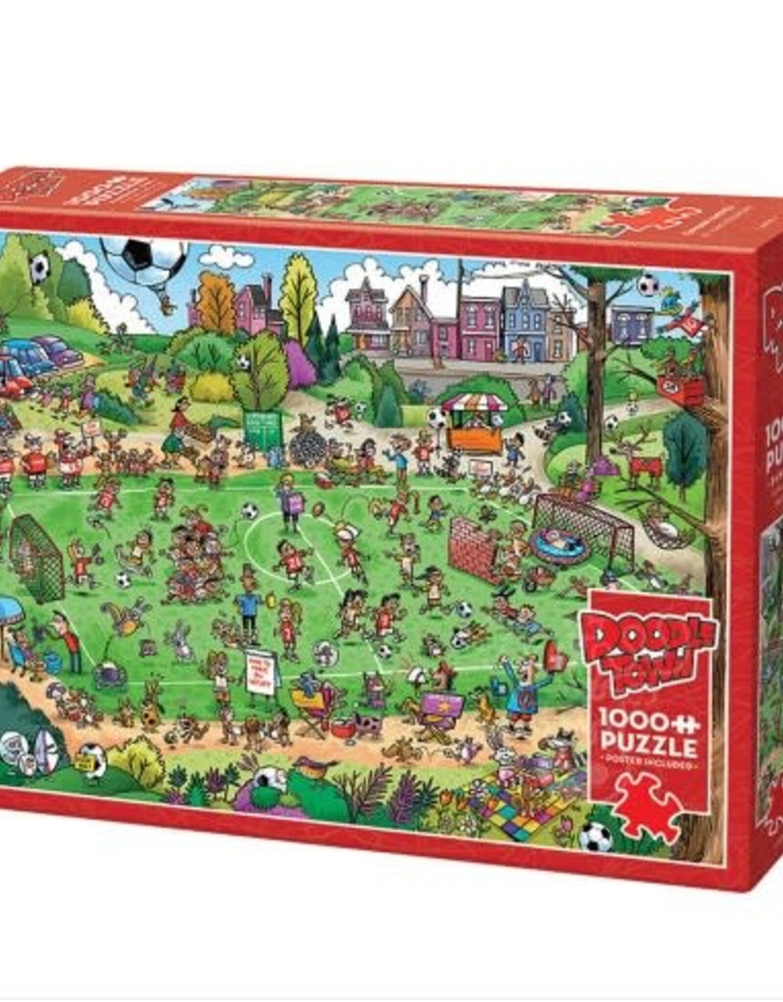 Cobble Hill DoodleTown-Offside Antics 1000pc