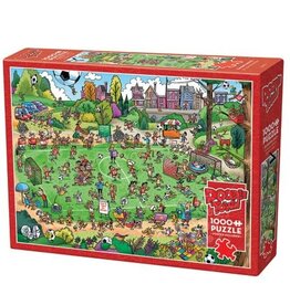 Cobble Hill DoodleTown-Offside Antics 1000pc