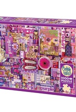 Cobble Hill Purple Puzzle 1000pc