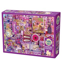 Cobble Hill Purple Puzzle 1000pc
