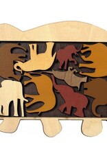 Puzzle Master Puzzle Master-Animal Arrangement Asst
