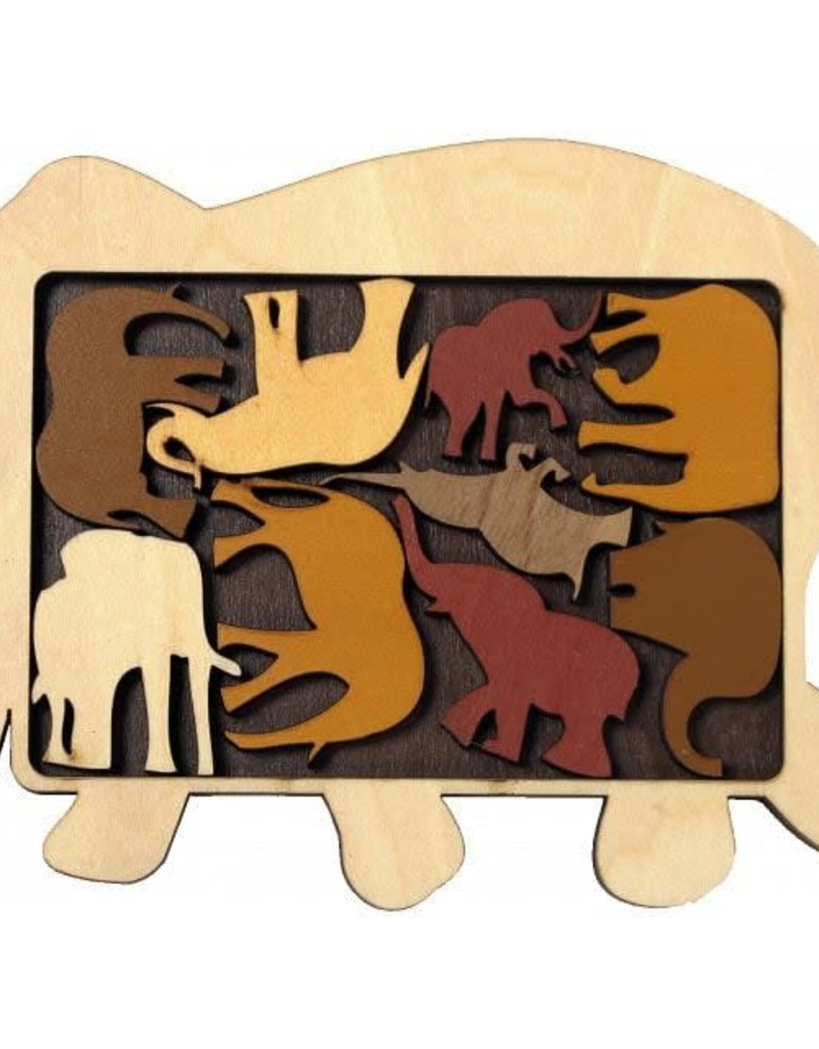 Puzzle Master Puzzle Master-Animal Arrangement Asst