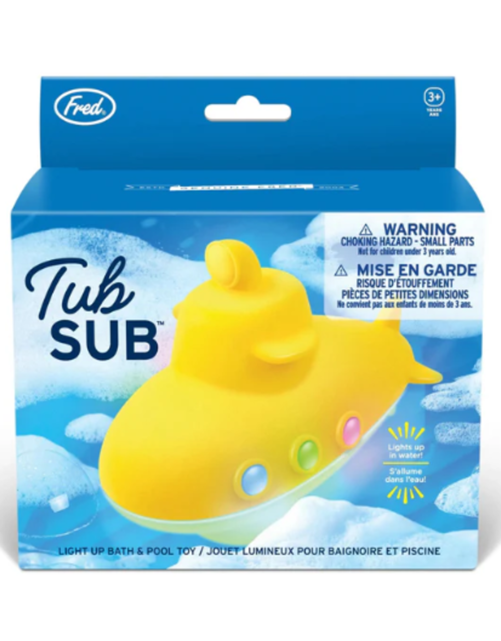 Fred & Friends TUB SUB - LIGHT-UP BATH TOY