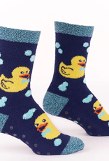 Sock It To Me Slipper Sock - Rubber Duckie, You're the One