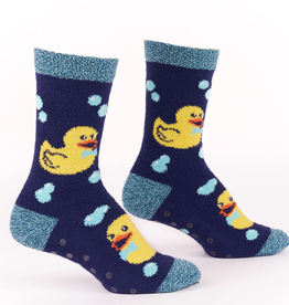 Sock It To Me Slipper Sock - Rubber Duckie, You're the One