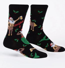 Sock It To Me Men's Crew - Sleighin' It