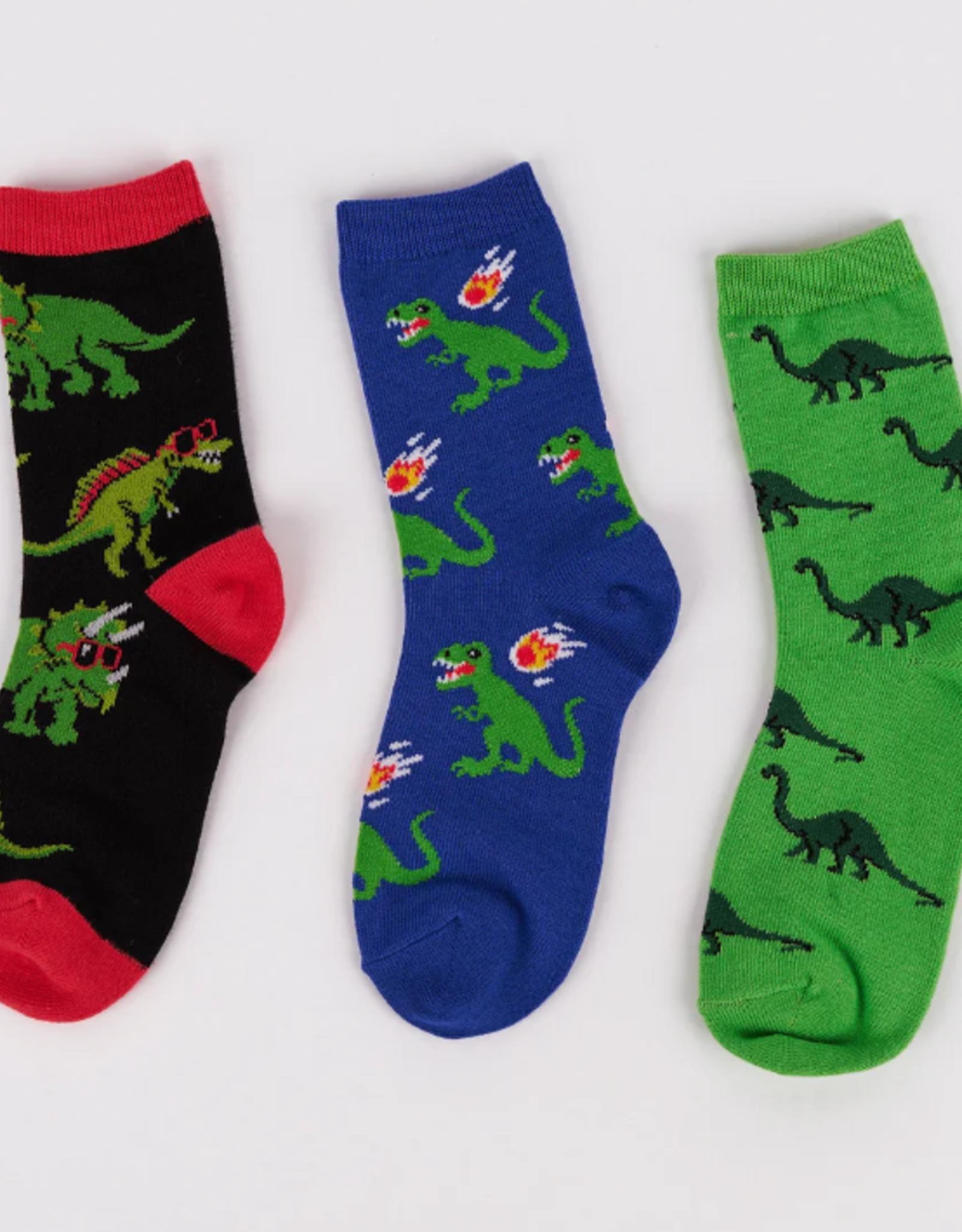 Sock It To Me Junior Crew Pack - You're Tricera-tops