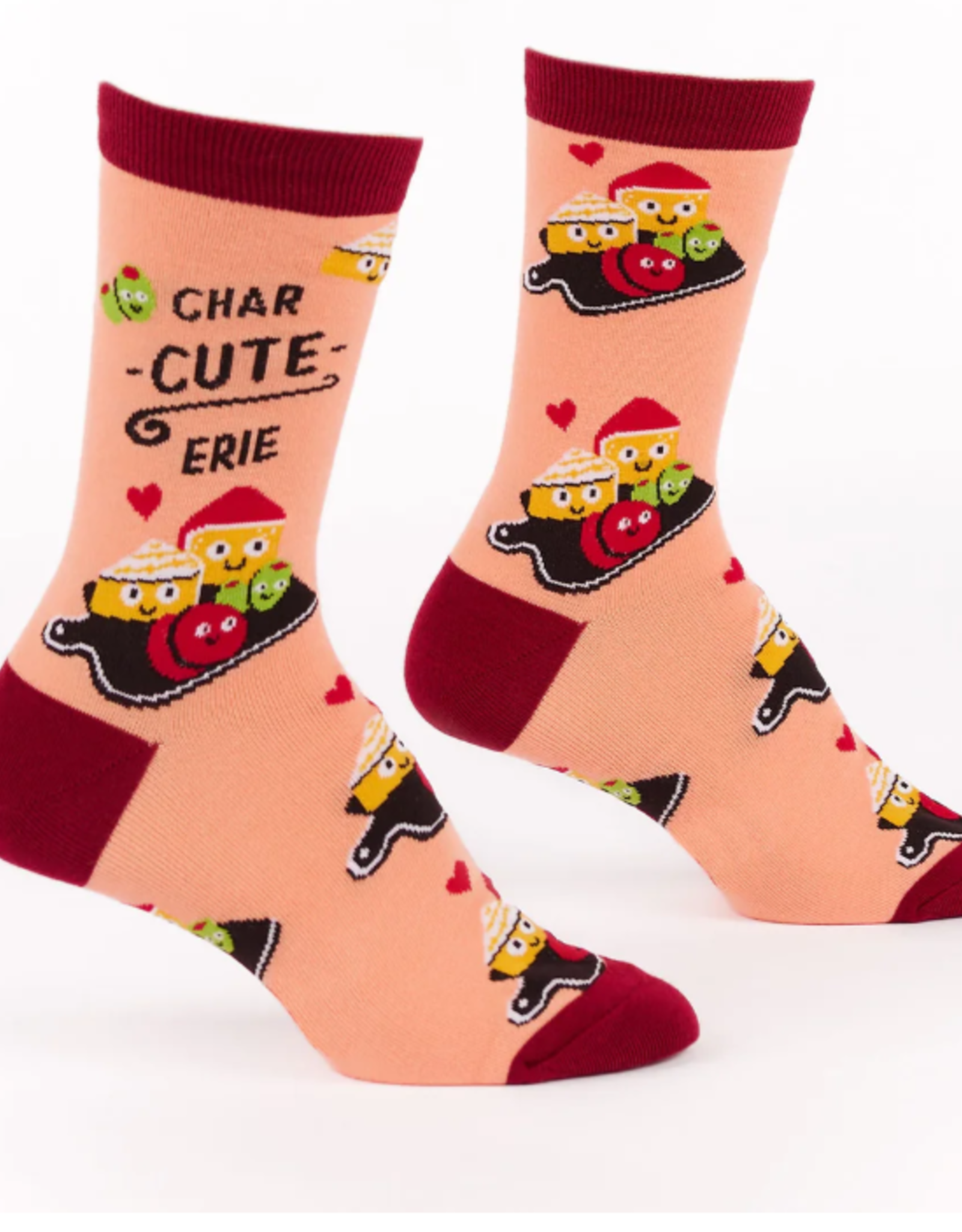 Sock It To Me Women's Crew - Char-cute-erie