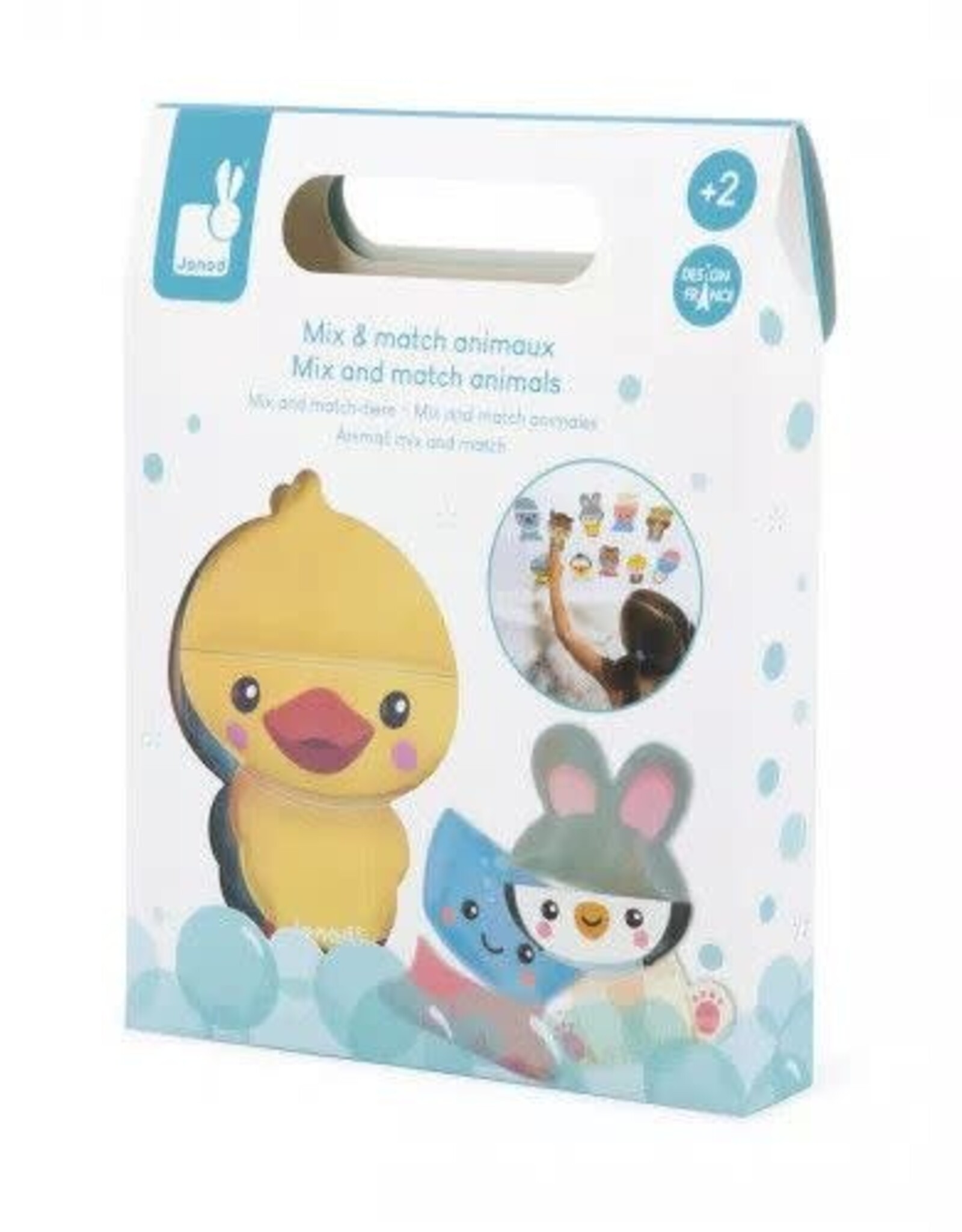 Janod BATH MIX AND MATCH - ANIMALS