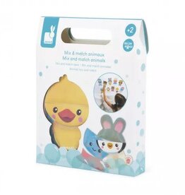 Janod BATH MIX AND MATCH - ANIMALS