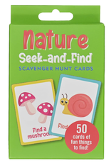 Peter Pauper Press Nature Seek-and-Find Scavenger Hunt Cards