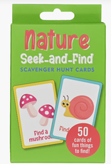 Peter Pauper Press Nature Seek-and-Find Scavenger Hunt Cards