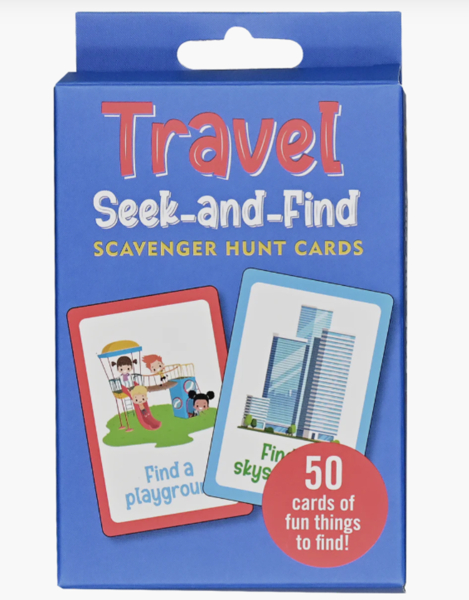 Peter Pauper Press Travel Seek-and-Find Scavenger Hunt Cards