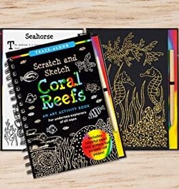 Peter Pauper Press SCRATCH & SKETCH CORAL REEF