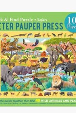 Peter Pauper Press SEEK & FIND PUZZLE SAFARI