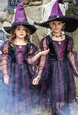 Great Pretenders Amethyst the Spider Witch Dress with Hat Size 5-6