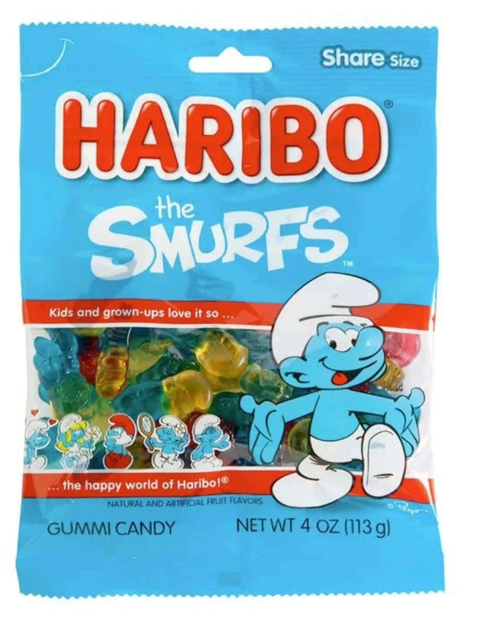 Haribo Haribo Smurfs 4oz