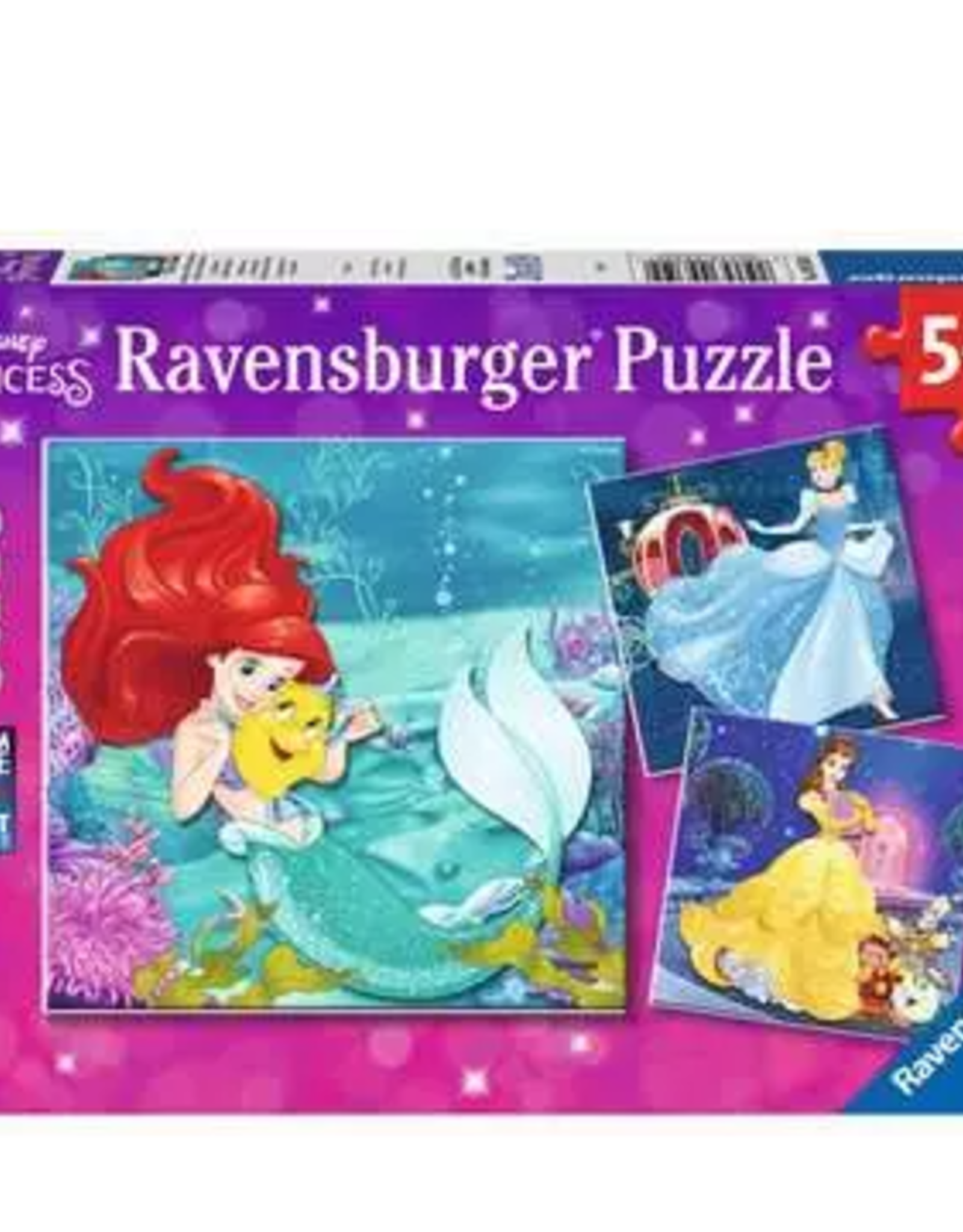 Ravensburger Princesses Adventure 3 x 49pc Puzzle
