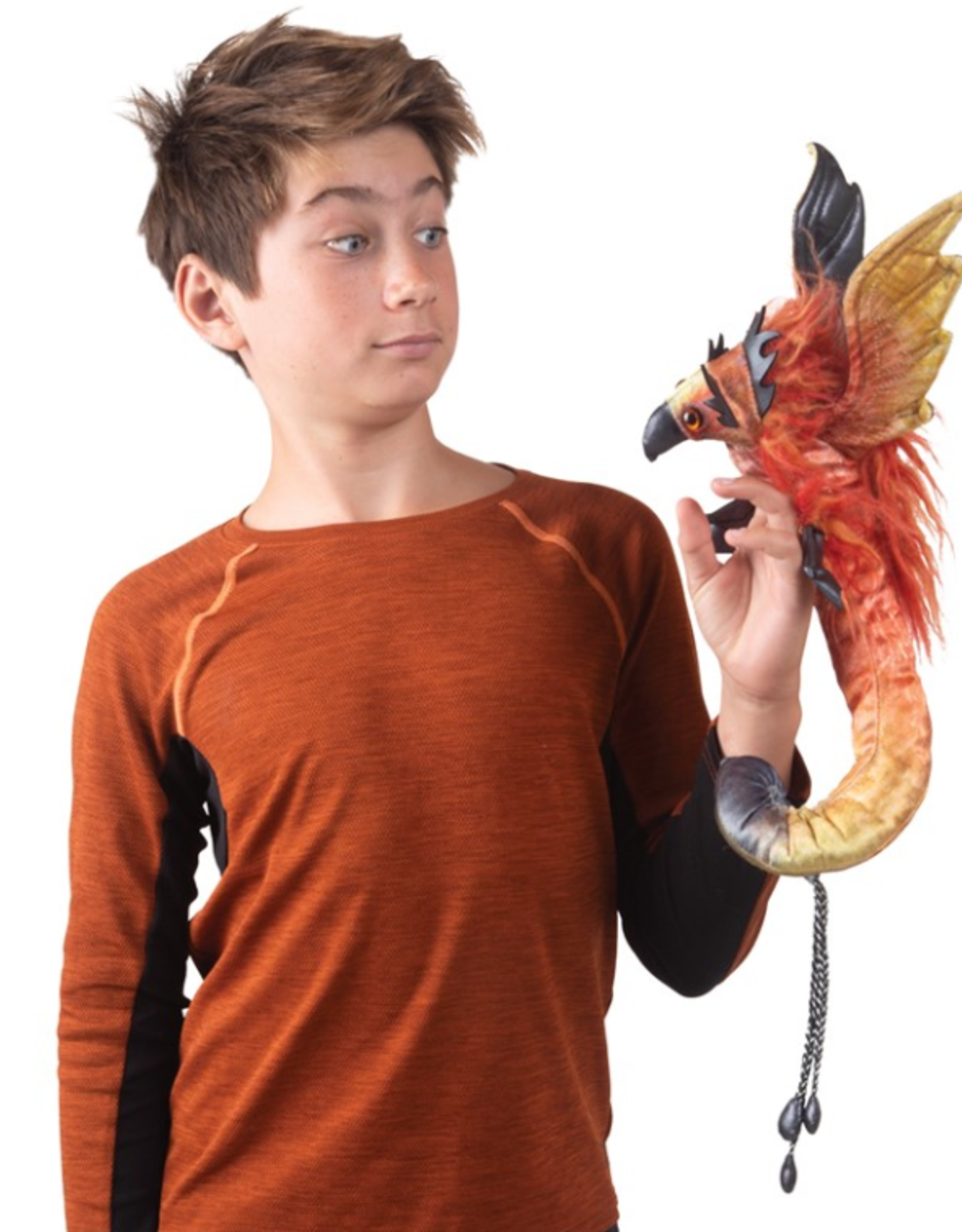FOLKMANIS Phoenix Wristlet Puppet